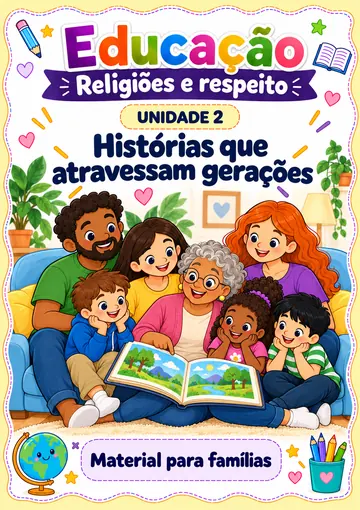 Capa da unidade 2: Histórias que atravessam gerações