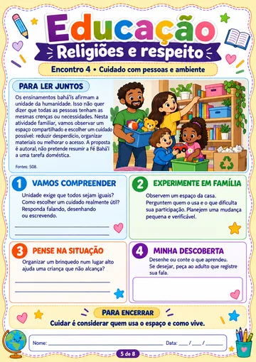 Página 5 da unidade 7: Cuidado com pessoas e ambiente